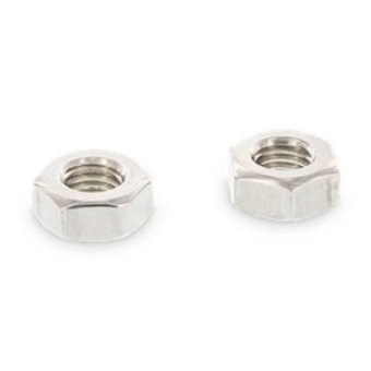 Euromarine DIN 934 A4 Stainless Steel Hexagon Nuts M3–M22