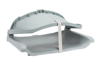 Talamex Folding Seat Basic Grey 37 x 52 x 46cm
