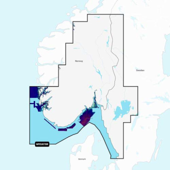 Navionics NPEU078R - MSD/Platinum+ Regular Oslo, Skagerrak & Haugesund