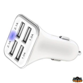 Trem L0600588 - Four USB Socket For Cigarette Lighter