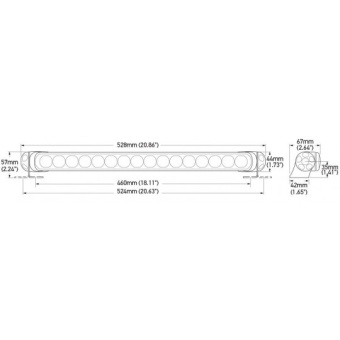 Hella Marine Sea Hawk 470 LED Projector