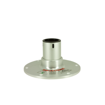 Allpa Regatta Pedestal 4,5"; H=114mm; 360° Swivel With Trac-Lock, Base Ø229mm