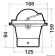 Osculati 25.027.01 - RIVIERA BU1 Compass 4" Recess-Fit Model RINa