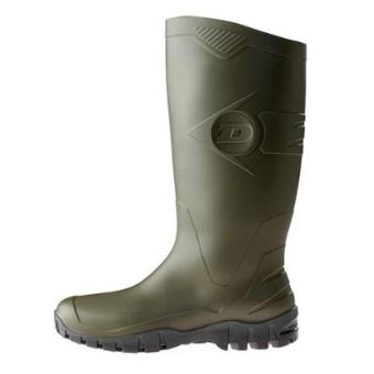 Dunlop K680011 Dane PVC Knee Boot Green, Size 46