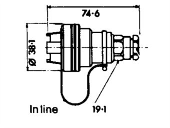 W.D Socket Inline 3 Pole