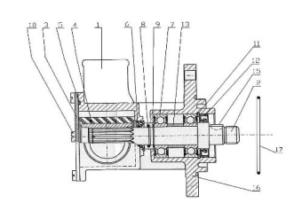 Nanni Diesel 970312421 - SHAFT for 4.380TDI