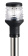 Osculati 11.141.00 - Retractable Pole Aisi 316 Black Plastic Light