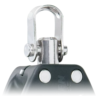 Harken 2625.RED - 57mm Ratchamatic® Block Swivel, Red Sheave