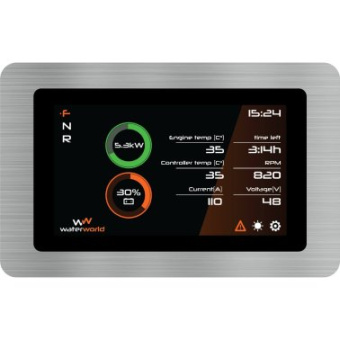 WaterWorld WW-004 4 kW Inboard Electric Motor - With Display, Relay And Connectors