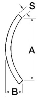 Hollow Strip SS316 Diameter 25 mm