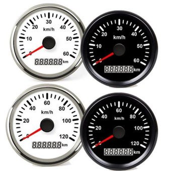 Hollex GPS Speedometer Black 0-60 km/h 9-32V