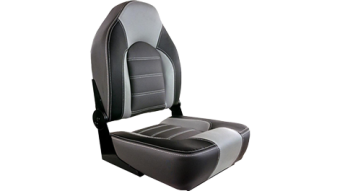 Allpa Fishmaster Folding Chair, Grey/Charcoal, Pinchless