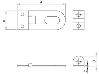 Hollex Toggle Latch 64.7x25mm