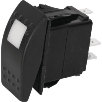 Euromarine LED Waterproof Rocker Switch - On-Off - 3 Contacts