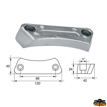 Trem L8240131 - Anodes For Engines Volvo-Penta