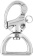 Wichard 2374 - Snap Shackle HR SS with Swiveling Eye for Strap 80 mm Wichard 2374 - Snap Shackle HR SS with Swiveling Eye for Strap 80 mm