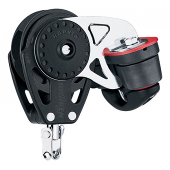 Harken HK2627 Carbo Ratchamatic Block 57 mm Simple with Cam for Rope