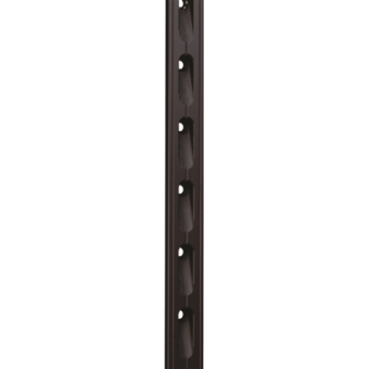 Antal 602.312 - Aluminum 'Automatic' T-Track (32x6) For Slider, Cut Out Ø=6mm, Hole Spacing 50mm