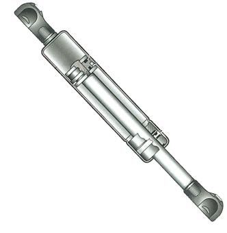 Osculati 38.020.55 - Gas Spring with Ball Head AISI 316 922 mm 60 kg