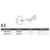 E. Polipodio Aluminium Right Fin For Yamaha Engine 150/200 HP