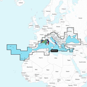 Navionics NPEU643L - MSD/Platinum+ Large Mediterranean & Black Sea