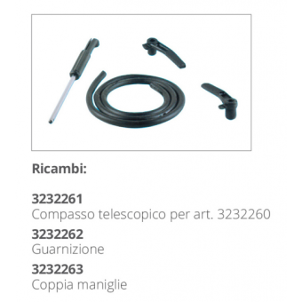 Nuova Rade Telescopic Hinge 