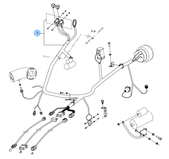 Vetus STM6969 - Engine Wiring Double-Pole DT(A)44-66