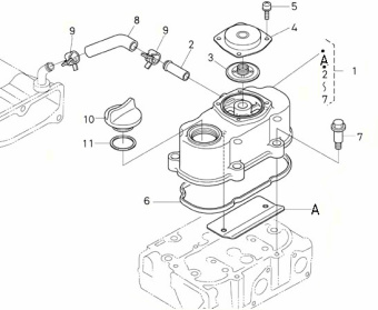 Nanni Diesel 970313464 - PLUG for N2.10/N2.14/N3.21/N3.30