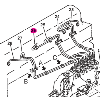 Northern Lights 6222-75-5440 - Injection Line #4 