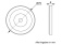 Talamex LED Surface Downlight SS 70mm 10-30V 3000K