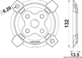 Osculati 13.195.01 - LABCRAFT Megalux with super-powerful Cree® LEDs