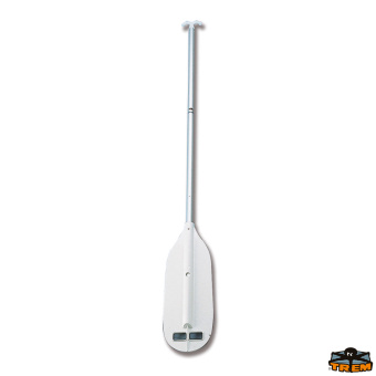 Trem R1025160 - Paddle With White ABS Blade And Nylon Boat Hook Handle Length 150 cm