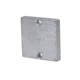 Super Marine Anode Zinc Plate 65x65x10mm