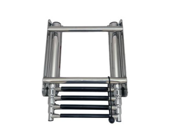 Hollex Telescopic Swimming Ladder Stainless Steel 316 4 Steps Fold