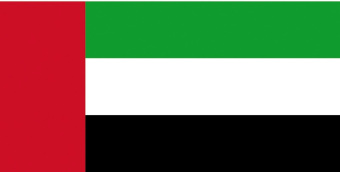 Osculati 35.434.01 - Flag UAE 20 x 30 cm
