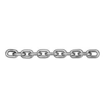 Plastimo 57176 - 316 L Stainless Steel Calibrated Chain In Drum Ø 6mm, 50m