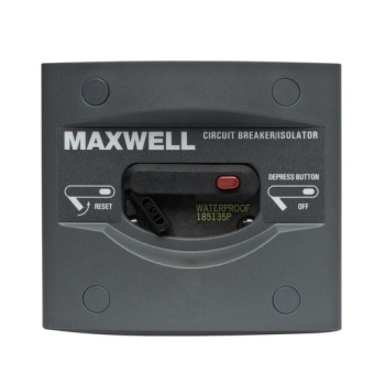 Vetus P105568 - Maxwell 40 Amp 48V Circuit Breaker/Isolator Panel 