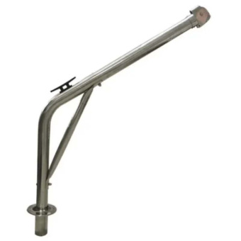 Lalizas 70142 - Stainless Steel Tube Marine Boat Davit Single 85kg