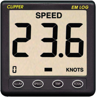 NASA Electromagnetic Log + Data Box + Clipper EM Log Display