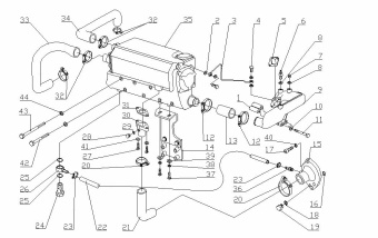 Nanni Diesel 43320277 - SPACER for 4.380TDI