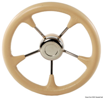 Osculati 45.128.04 - Soft Polyurethane Steering Wheel Cone Cream 350mm