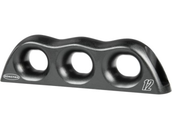 Ronstan RF8093-12 - RopeGlide Fairlead Triple Black 12mm