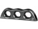 Ronstan RF8093-12 - RopeGlide Fairlead Triple Black 12mm
