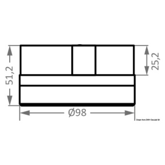 Osculati 11.477.01 - Discovery Navigation Light - 112.5° Left