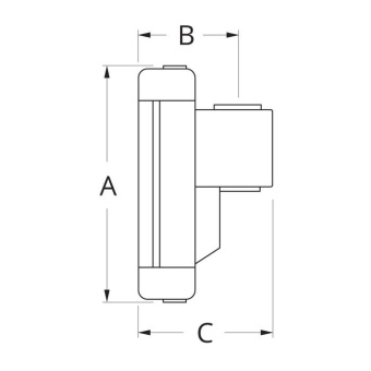 Ronstan RC26366 Series 6 Ballslide Batten Car, Narrow N8-N9