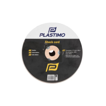 Plastimo Shock Cord Braided Polyester Ø4mm L100m - White