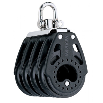 Harken HK2631 Carbo Air Quad Block 57 mm for Rope 10 mm