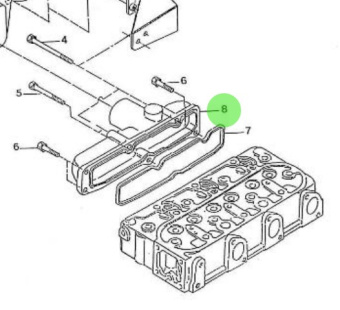 Nanni Diesel 970310527 - Inlet Manifold Assembly for 3.100HE Engines