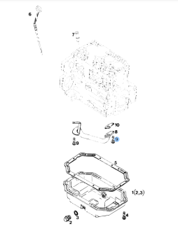 Vetus VD20211 - Hexagon Bolt M8x25