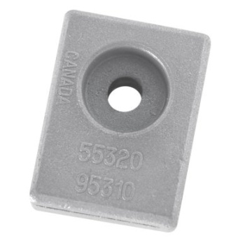 Super Marine Aluminium Anode Plate For Suzuki / OMC - BRP